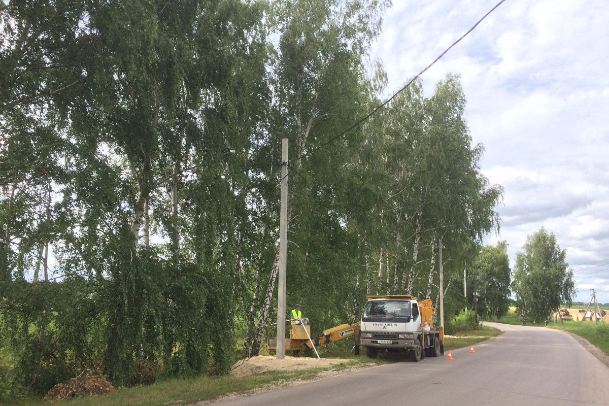 Выполнение работ по устройству искусственного освещения автомобильных дорог: Секиотово, Семено-Никольское, Никольское