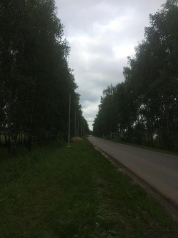Дорога с освуещением возле Секиотово, Рязанский район